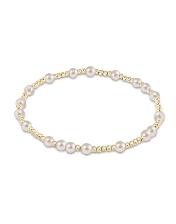 eNewton eGirl Hope Unwritten Bracelet - Pearl