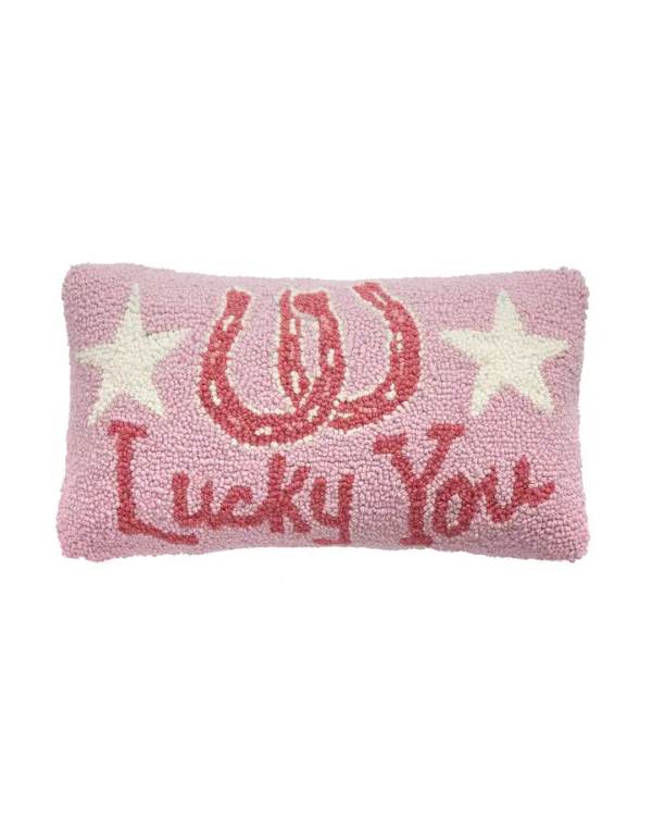 Lucky You Hook Pillow