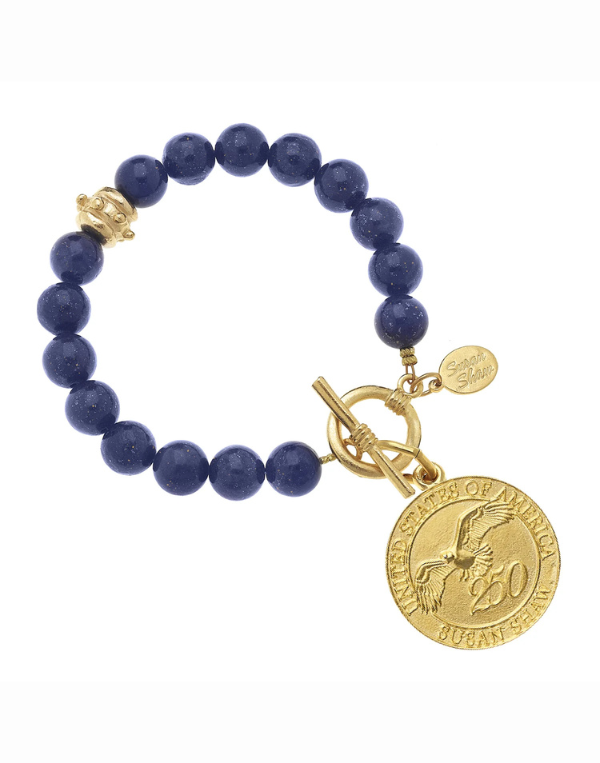 Susan Shaw USA 250 Lapis Bracelet