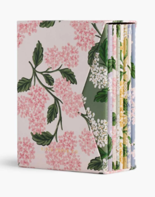 Hydrangea Pocket Notebook Box