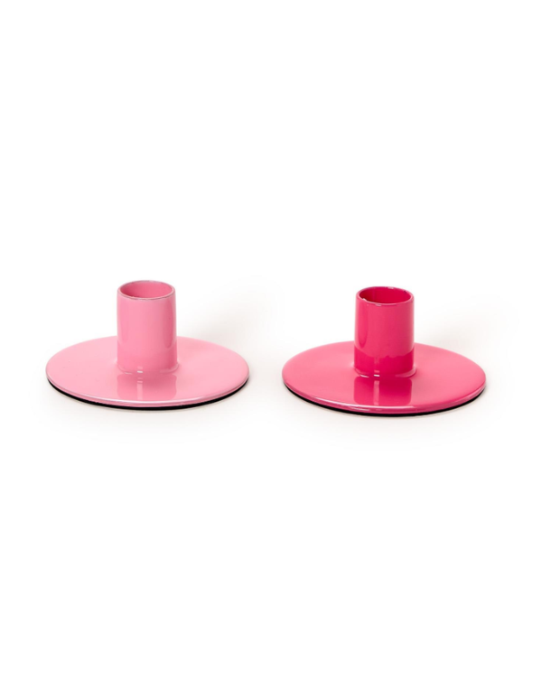 Pink Taper Candleholder - Assorted