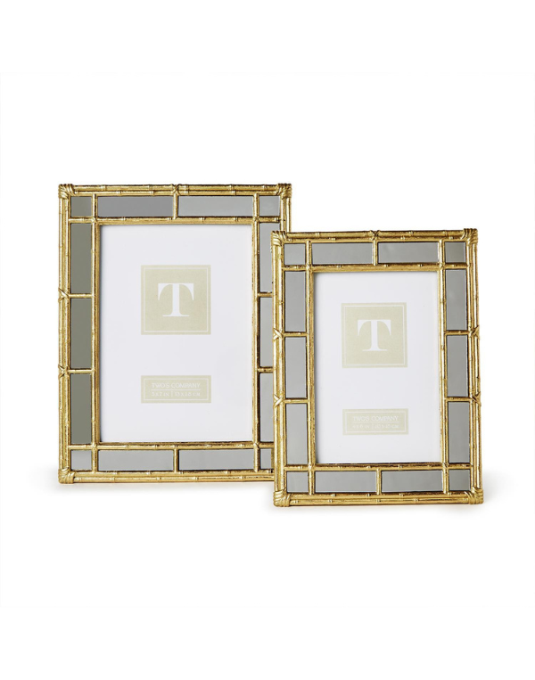 Gold Bamboo Photo Frame