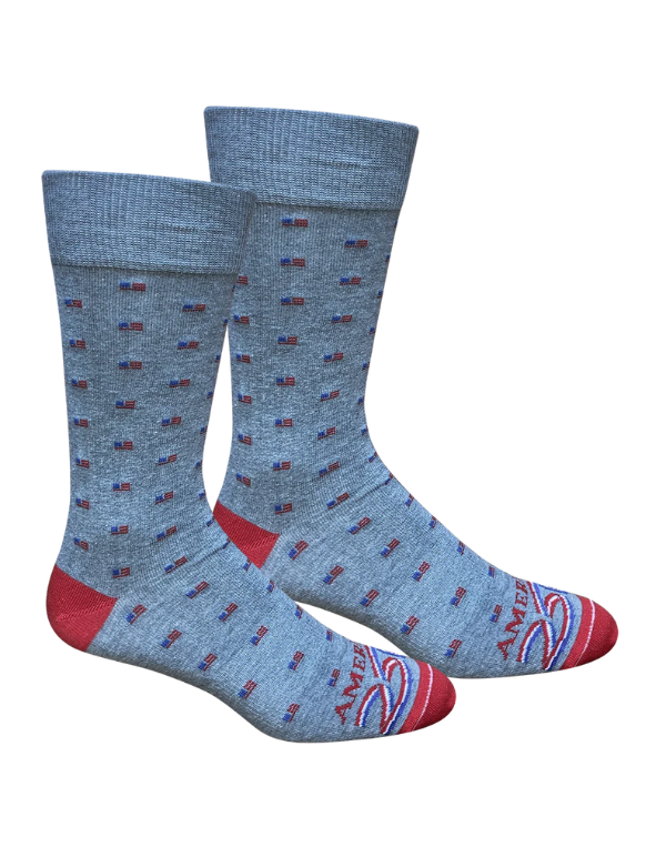 USA 250 Micro Flags Socks