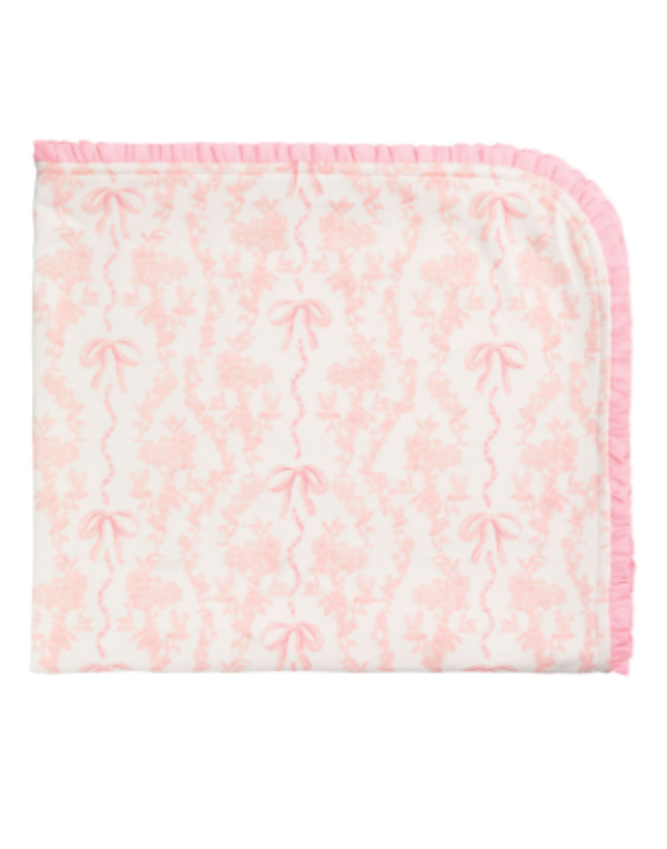 Girl Bow Arrival Blanket