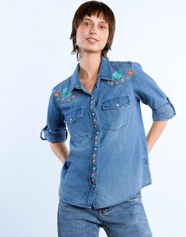 Two-Step Denim Shirt