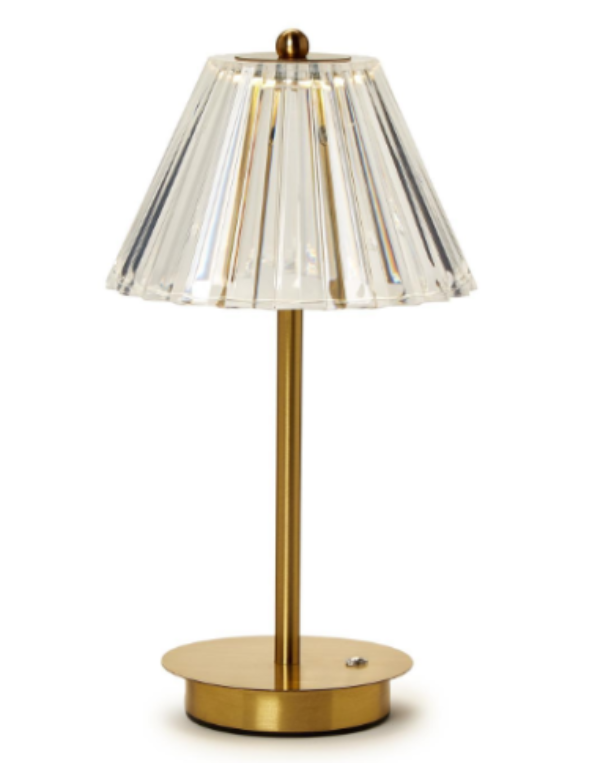Cordless Table Lamp With Acrylic Shade