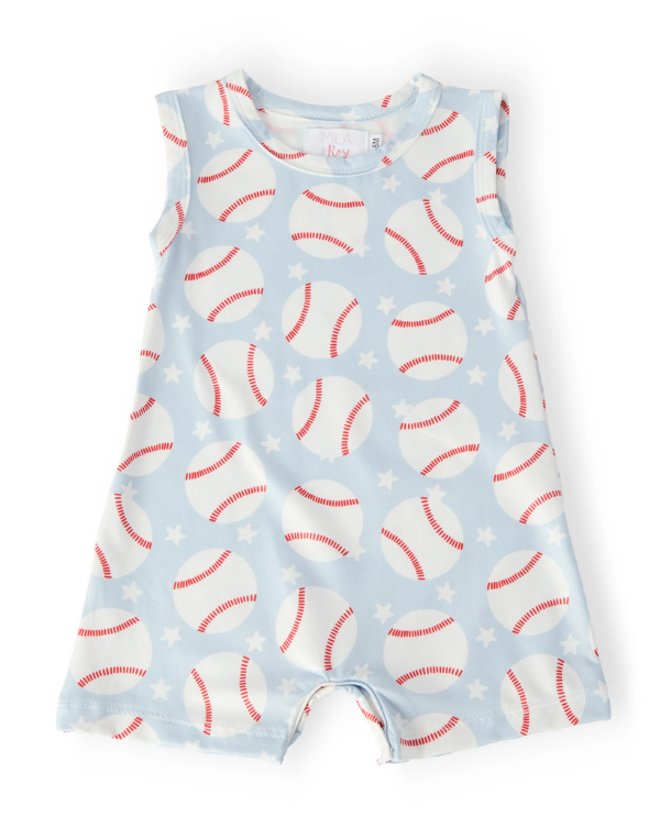 Baseball Shorty One Piece