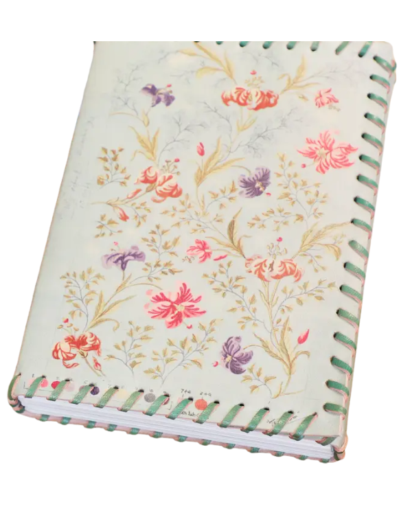 Fleur de Lis Leather Journal