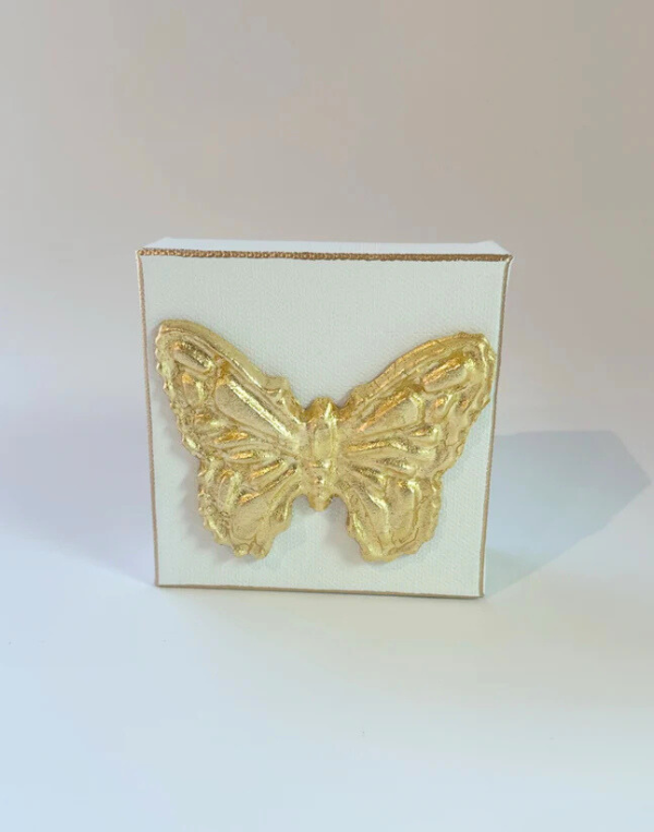 Butterfly Intaglio Canvas