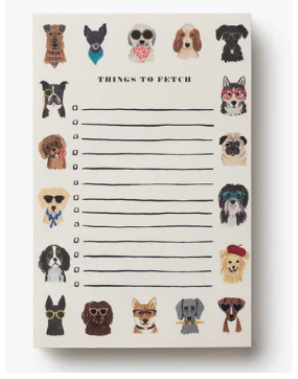 Dog Days Notepad