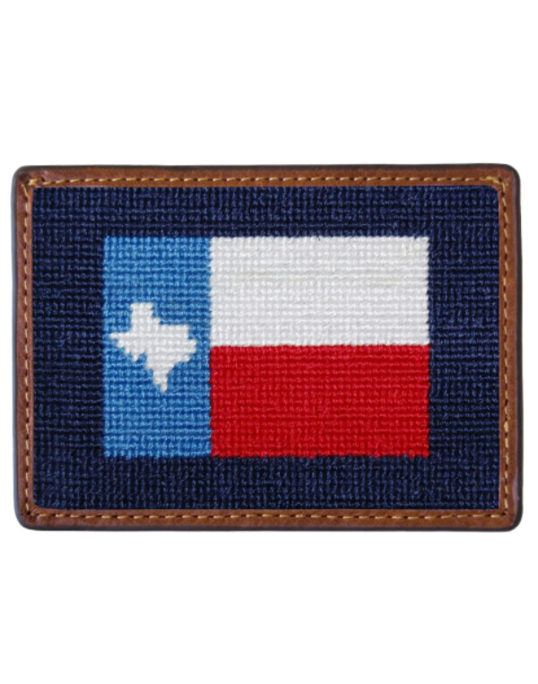 Smathers and Branson Texas Flag Card Wallet