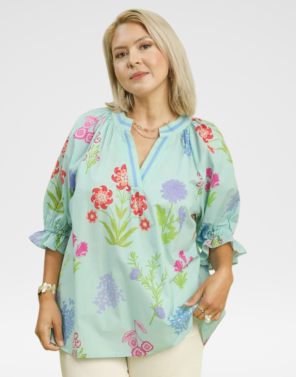 Dianna Blouse - Extended Sizes