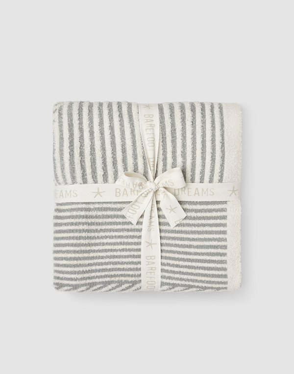 Barefoot Dreams CozyChic Cotton Linea Throw - Thumbnail 5