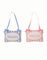 Shhhhh! Embroidered Pillow Door Hanger - Assorted Colors
