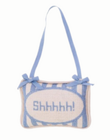 Shhhhh! Embroidered Pillow Door Hanger - Assorted Colors