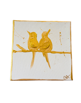 Worry's For The Birds - 6x6 Canvas