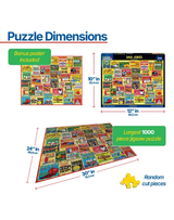 Dad Jokes 1000 Piece Jigsaw Puzzle