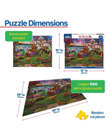 4th of July 1000 Piece Jigsaw Puzzle