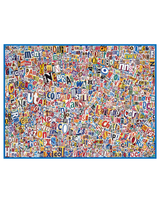 USA Word Map 500 Piece Jigsaw Puzzle
