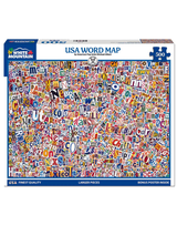 USA Word Map 500 Piece Jigsaw Puzzle