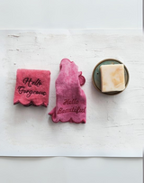 Scalloped Wash Cloths