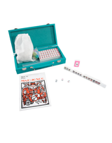 Mini Travel Mahjong Set-Teal