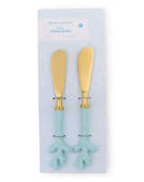 Seafoam Coral Spreaders