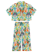 Babouchka Blanc Loungewear Set