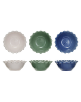 10" Stoneware Bowl With Scallop