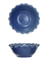 10" Stoneware Bowl With Scallop