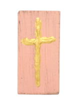 2x4 Wood Block Cross