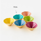 Colored Enamel and Gold Bowls