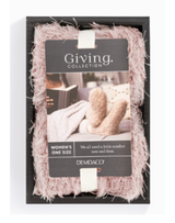 Pink Giving Socks With Gripper