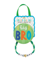 Big Sibling Badge + Bracelet Set