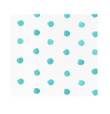 Aqua Dot Cocktail Napkins
