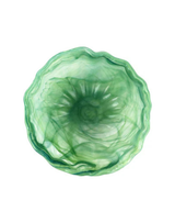 Onda Glass Small Bowl-Green