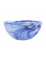 Onda Glass Small Bowl--Cobalt