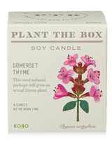 Plant the Box--Somerset Thyme Candle
