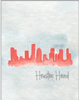 Texas/College Station/Houston Watercolor Playing Cards