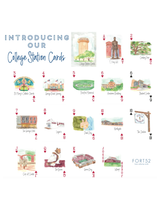 Texas/College Station/Houston Watercolor Playing Cards