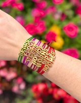 Collegiate Cord Bracelet