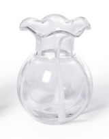 Ruffle Ribbon Vase