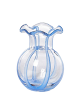 Ruffle Ribbon Vase