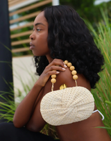 Cerdena Clutch - Beige