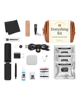 Vegan Leather Everything Kit - Brown