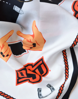 Saturday Silks OSU Cowboys Saturday Scarf
