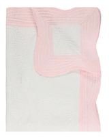 Heirloom Quilt - White and Pink
