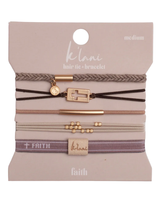 Faith Hair Tie Bracelet