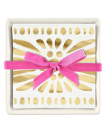 Ceramic Tray With Moroccan Napkins