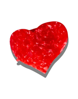 Heart Lay Down Hair Clip